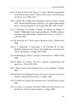 Image of the Page - 183 - in Technologien für das Lichtmanagement in organischen Leuchtdioden
