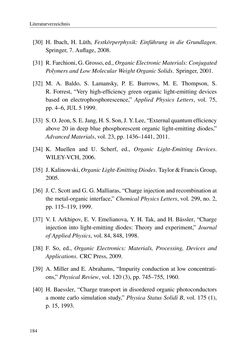 Image of the Page - 184 - in Technologien für das Lichtmanagement in organischen Leuchtdioden