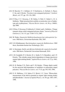 Image of the Page - 185 - in Technologien für das Lichtmanagement in organischen Leuchtdioden