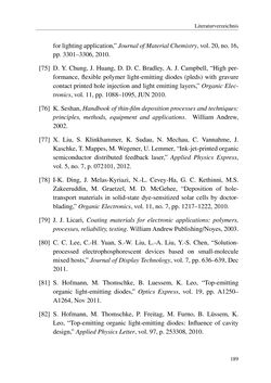 Image of the Page - 189 - in Technologien für das Lichtmanagement in organischen Leuchtdioden