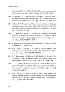 Bild der Seite - 194 - in Technologien für das Lichtmanagement in organischen Leuchtdioden
