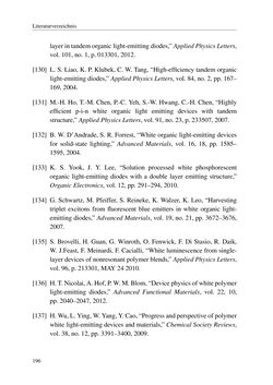 Bild der Seite - 196 - in Technologien für das Lichtmanagement in organischen Leuchtdioden
