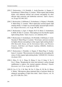 Bild der Seite - 204 - in Technologien für das Lichtmanagement in organischen Leuchtdioden