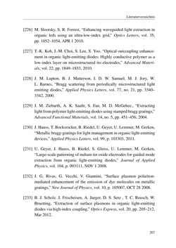 Bild der Seite - 207 - in Technologien für das Lichtmanagement in organischen Leuchtdioden