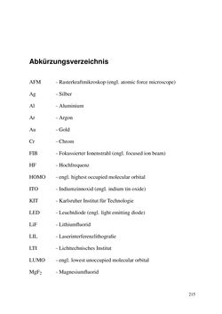 Bild der Seite - 215 - in Technologien für das Lichtmanagement in organischen Leuchtdioden