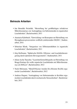 Bild der Seite - 221 - in Technologien für das Lichtmanagement in organischen Leuchtdioden