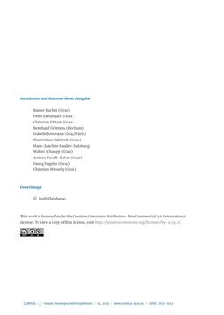 Bild der Seite - (000005) - in Limina - Grazer theologische Perspektiven, Band 1:1