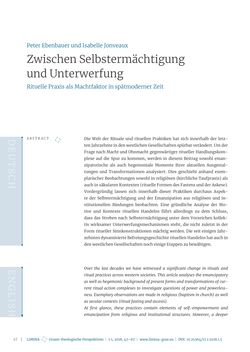 Image of the Page - 47 - in Limina - Grazer theologische Perspektiven, Volume 1:1