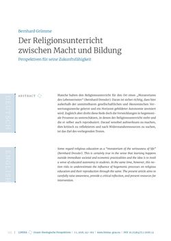 Image of the Page - 141 - in Limina - Grazer theologische Perspektiven, Volume 1:1