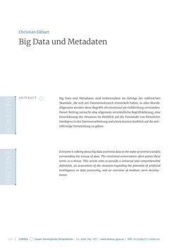 Image of the Page - 164 - in Limina - Grazer theologische Perspektiven, Volume 1:1