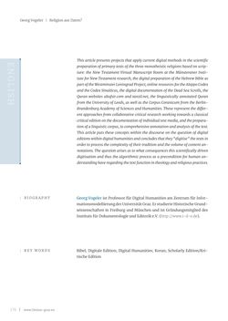 Bild der Seite - 179 - in Limina - Grazer theologische Perspektiven, Band 1:1