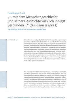 Image of the Page - 161 - in Limina - Grazer theologische Perspektiven, Volume 2:1