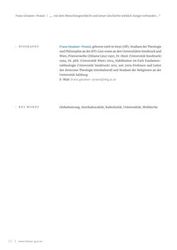 Image of the Page - 162 - in Limina - Grazer theologische Perspektiven, Volume 2:1