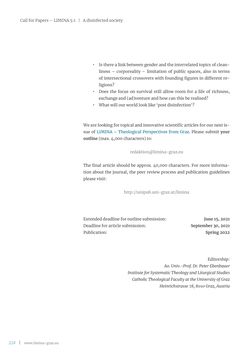 Image of the Page - 214 - in Limina - Grazer theologische Perspektiven, Volume 4:1