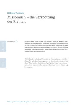 Image of the Page - 151 - in Limina - Grazer theologische Perspektiven, Volume 2:2