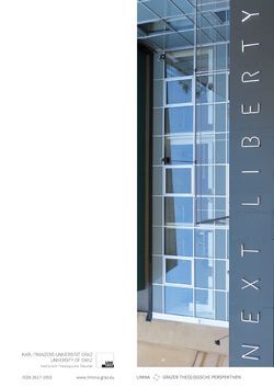 Image of the Page - 265 - in Limina - Grazer theologische Perspektiven, Volume 2:2