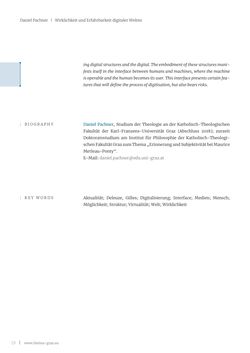 Bild der Seite - 19 - in Limina - Grazer theologische Perspektiven, Band 3:2