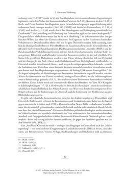 Image of the Page - 22 - in Literarisches System in Österreich 1933/1938–1945 - Zensur und Förderung – Literarische Vereine – Anthologien