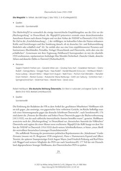 Bild der Seite - 25 - in Literarisches System in Österreich 1933/1938–1945 - Zensur und Förderung – Literarische Vereine – Anthologien