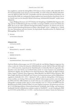 Bild der Seite - 39 - in Literarisches System in Österreich 1933/1938–1945 - Zensur und Förderung – Literarische Vereine – Anthologien