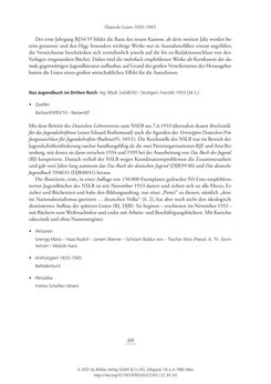 Bild der Seite - 69 - in Literarisches System in Österreich 1933/1938–1945 - Zensur und Förderung – Literarische Vereine – Anthologien