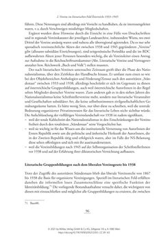 Bild der Seite - 96 - in Literarisches System in Österreich 1933/1938–1945 - Zensur und Förderung – Literarische Vereine – Anthologien