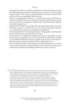 Bild der Seite - 111 - in Literarisches System in Österreich 1933/1938–1945 - Zensur und Förderung – Literarische Vereine – Anthologien