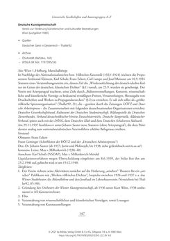 Bild der Seite - 147 - in Literarisches System in Österreich 1933/1938–1945 - Zensur und Förderung – Literarische Vereine – Anthologien