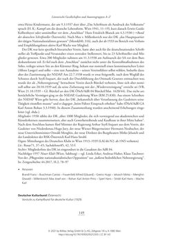Bild der Seite - 149 - in Literarisches System in Österreich 1933/1938–1945 - Zensur und Förderung – Literarische Vereine – Anthologien