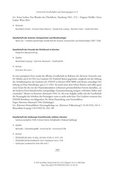Image of the Page - 165 - in Literarisches System in Österreich 1933/1938–1945 - Zensur und Förderung – Literarische Vereine – Anthologien