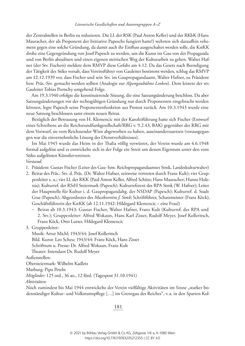 Bild der Seite - 181 - in Literarisches System in Österreich 1933/1938–1945 - Zensur und Förderung – Literarische Vereine – Anthologien