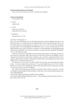 Image of the Page - 188 - in Literarisches System in Österreich 1933/1938–1945 - Zensur und Förderung – Literarische Vereine – Anthologien