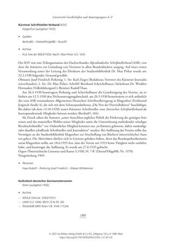 Image of the Page - 189 - in Literarisches System in Österreich 1933/1938–1945 - Zensur und Förderung – Literarische Vereine – Anthologien