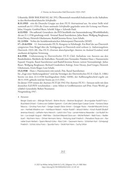 Image of the Page - 212 - in Literarisches System in Österreich 1933/1938–1945 - Zensur und Förderung – Literarische Vereine – Anthologien