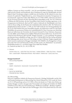 Bild der Seite - 223 - in Literarisches System in Österreich 1933/1938–1945 - Zensur und Förderung – Literarische Vereine – Anthologien