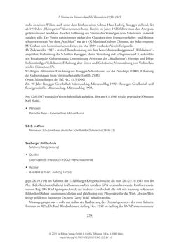 Bild der Seite - 224 - in Literarisches System in Österreich 1933/1938–1945 - Zensur und Förderung – Literarische Vereine – Anthologien