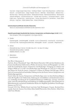 Image of the Page - 231 - in Literarisches System in Österreich 1933/1938–1945 - Zensur und Förderung – Literarische Vereine – Anthologien
