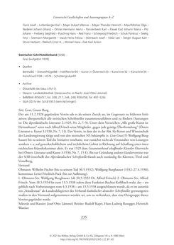 Image of the Page - 235 - in Literarisches System in Österreich 1933/1938–1945 - Zensur und Förderung – Literarische Vereine – Anthologien