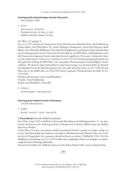 Bild der Seite - 250 - in Literarisches System in Österreich 1933/1938–1945 - Zensur und Förderung – Literarische Vereine – Anthologien