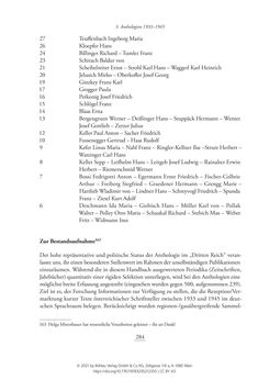 Bild der Seite - 284 - in Literarisches System in Österreich 1933/1938–1945 - Zensur und Förderung – Literarische Vereine – Anthologien