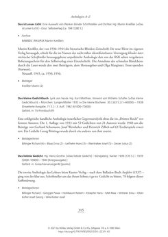 Bild der Seite - 315 - in Literarisches System in Österreich 1933/1938–1945 - Zensur und Förderung – Literarische Vereine – Anthologien