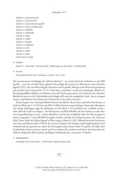 Image of the Page - 317 - in Literarisches System in Österreich 1933/1938–1945 - Zensur und Förderung – Literarische Vereine – Anthologien