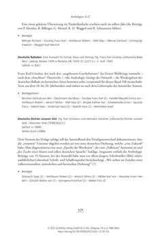 Image of the Page - 329 - in Literarisches System in Österreich 1933/1938–1945 - Zensur und Förderung – Literarische Vereine – Anthologien