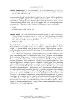 Image of the Page - 332 - in Literarisches System in Österreich 1933/1938–1945 - Zensur und Förderung – Literarische Vereine – Anthologien