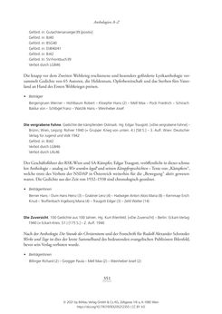 Image of the Page - 351 - in Literarisches System in Österreich 1933/1938–1945 - Zensur und Förderung – Literarische Vereine – Anthologien