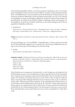 Image of the Page - 360 - in Literarisches System in Österreich 1933/1938–1945 - Zensur und Förderung – Literarische Vereine – Anthologien