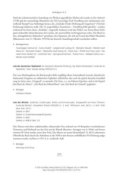 Image of the Page - 375 - in Literarisches System in Österreich 1933/1938–1945 - Zensur und Förderung – Literarische Vereine – Anthologien