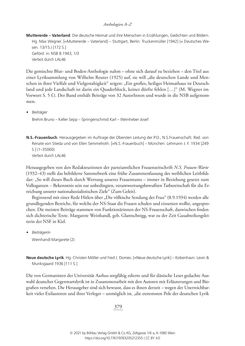 Bild der Seite - 379 - in Literarisches System in Österreich 1933/1938–1945 - Zensur und Förderung – Literarische Vereine – Anthologien