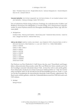 Image of the Page - 398 - in Literarisches System in Österreich 1933/1938–1945 - Zensur und Förderung – Literarische Vereine – Anthologien