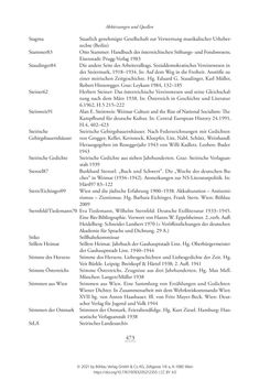 Image of the Page - 473 - in Literarisches System in Österreich 1933/1938–1945 - Zensur und Förderung – Literarische Vereine – Anthologien